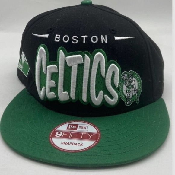 Boston Celtics Snapback New Era 9FIFTY Hardwood Classics Hat Sz One Size‎ NBA - Picture 1 of 5